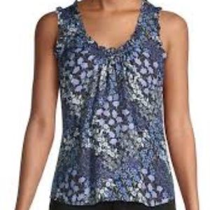 Rebecca Taylor NWT Ava floral silk tank size XS